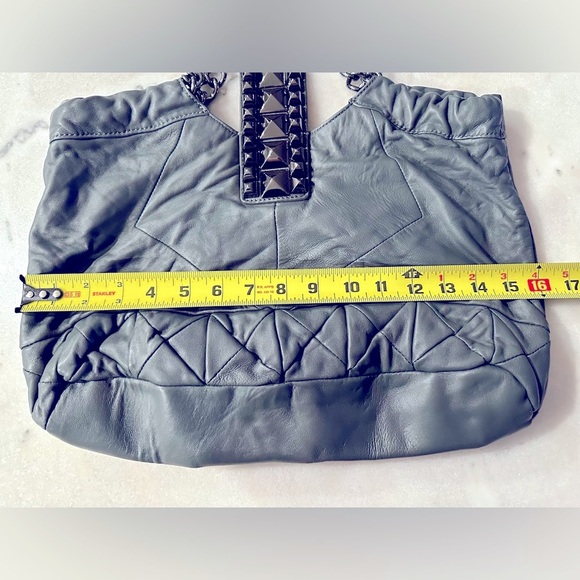 RARE, BETSEY JOHNSON, WHIP & STUDS TOTE. NEW - Picture 8 of 13